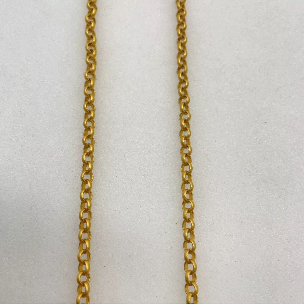 CHANEL Vintage Necklace No.5 Perfume Gold Necklace W/original Box - Picture 11 of 13